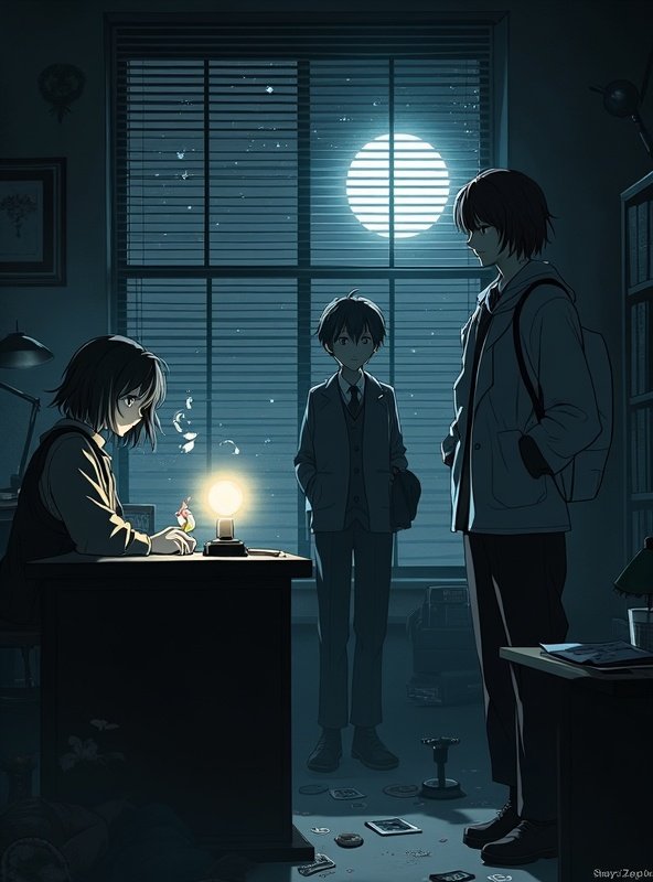 花子动漫热播榜第9名番剧《灵能侦探社》封面 - 超自然 / 推理